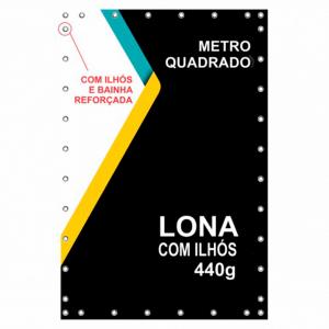 LONA COM ILHOS LONA 440 GR     